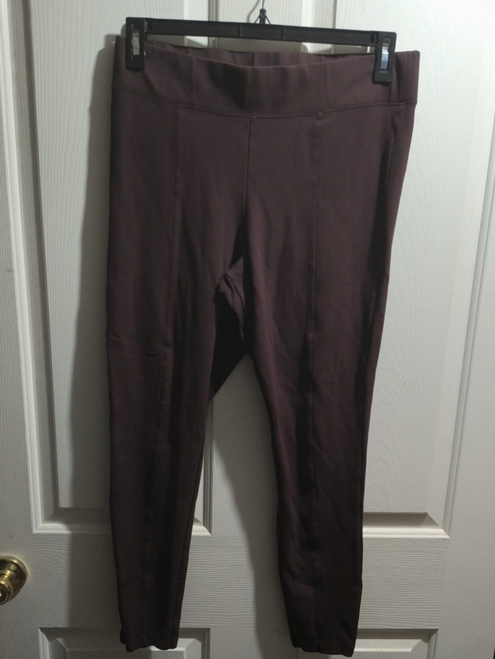 Old Navy Plum High-Rise Slim Leg Leggings